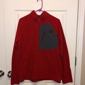 North Face half zip fleece